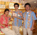 Japan Internship staff working in the gift shop